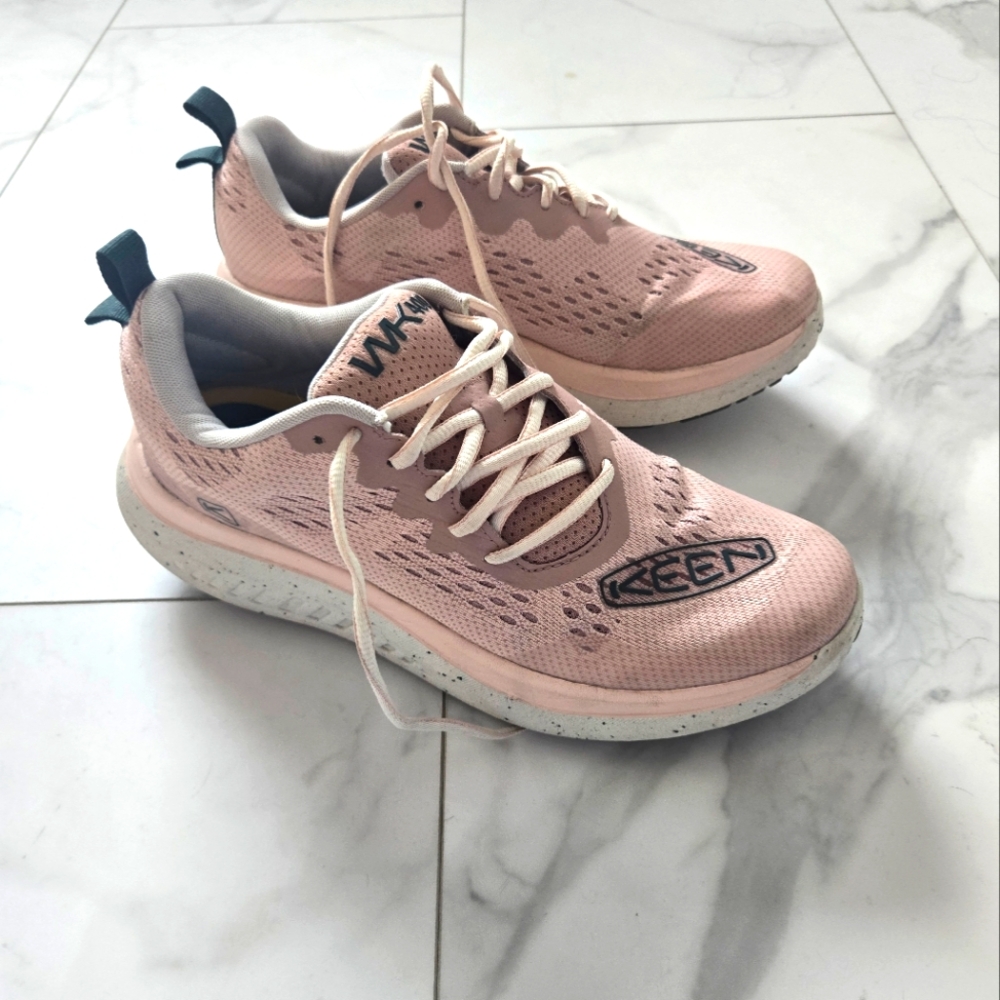 Keen Pink Sneakers with White Laces